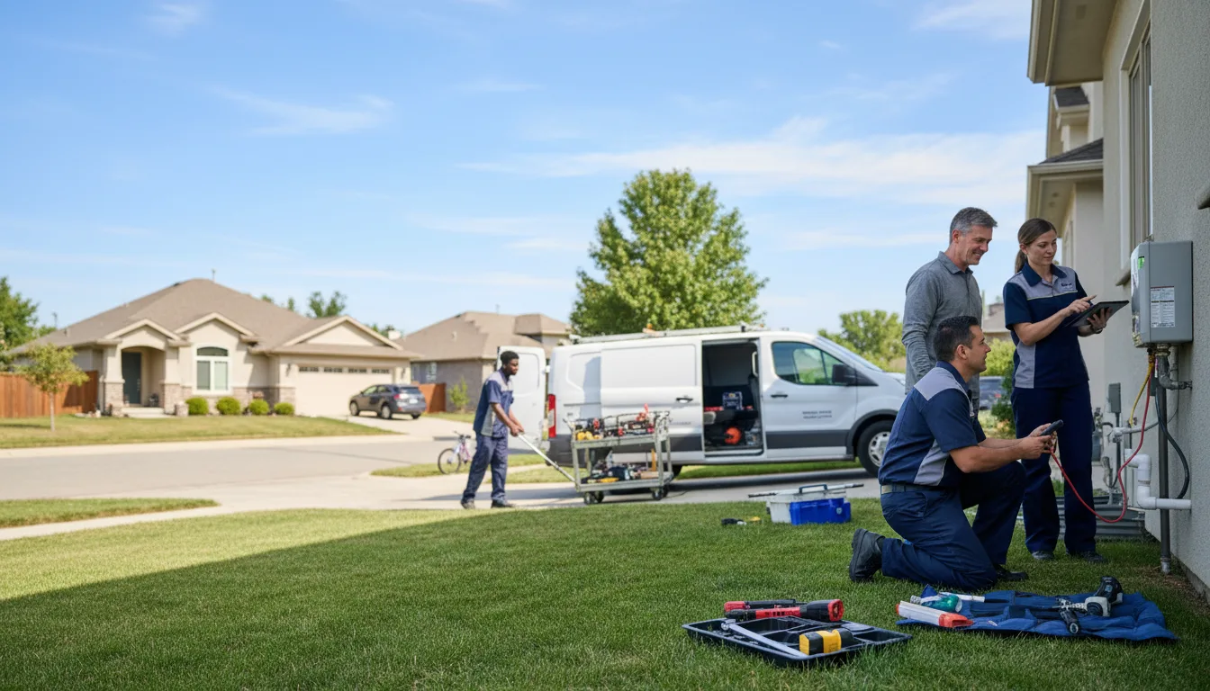 Tankless water heater service in Jefferson, TX